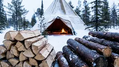 Warum verwenden Nordländer nasses Holz anstelle von trockenem Holz?
